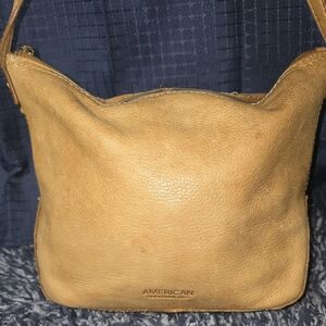 American Leather Shoulder Bag